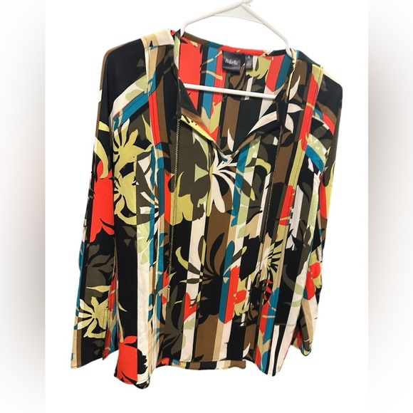 Rafaella multicolor blouse size S - Picture 4 of 9